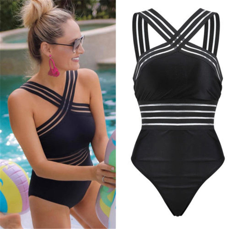 2019 Sexy One Piece Swimsuit Women